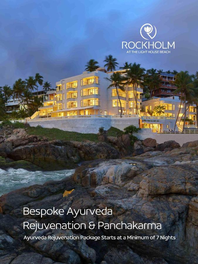 Rockholm At The Light House Beach Ковалам Екстер'єр фото
